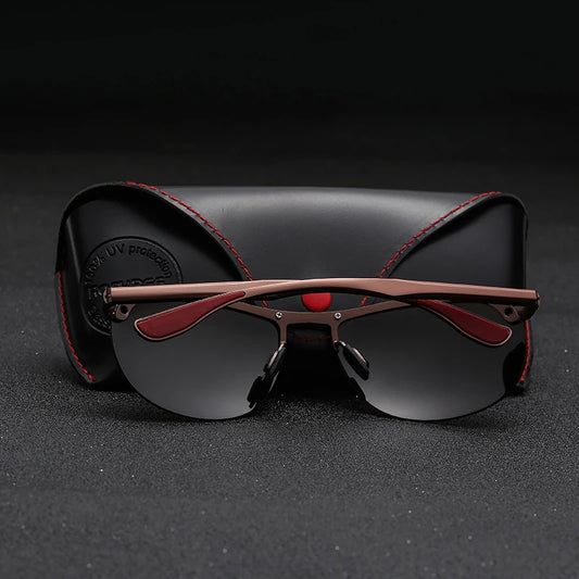 Designer Aluminum Sunglasses Men Polarized Fashion metal high quality Sun Glasses Fishing Driving Goggles Shades For Men/Women