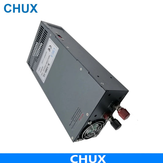 CHUX 1000W 1200W 1500W 2000W Industrial Switching Power Supply Adjustable Dc 12V 24V 36V 48V 55V 110V 220V 300V 350V DC Smps