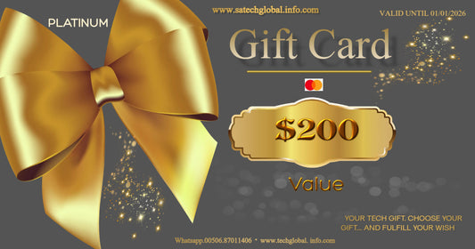 Tarjeta de Regalo Tecnológico