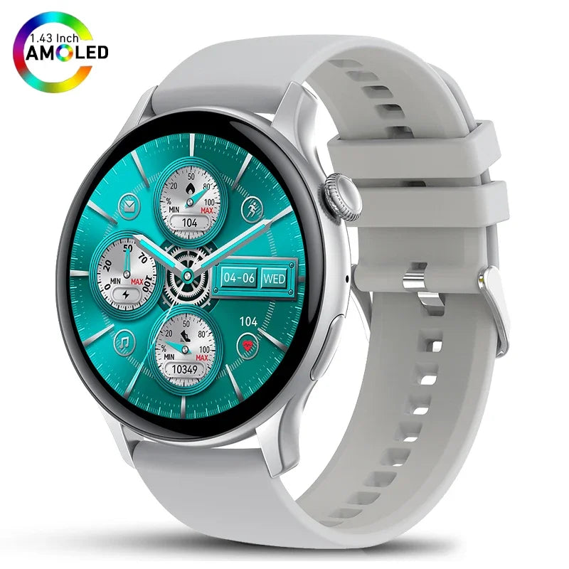 2025 Xiaomi New Real AMOLED HD Smartwatch Ladies Health Monitoring AI Voice Bluetooth Call Smart Watch
