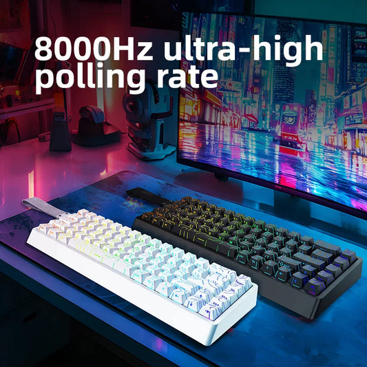 IROK ND63 MAX/ULTRA/ND68 Pro 0.001mm Rapid Trigg 8000HZ SOCD/RS Mechanical Keyboard with magnetic switch Gaming Keyboad 63/68key