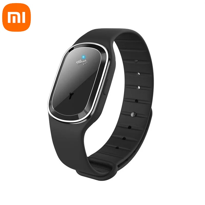 Xiaomi Ultrasonic High-Tech Mosquitoes Repeller Bracelet Wristband Waterproof Bracelet Outdoor Anti Mosquitoes Bite Wristband 