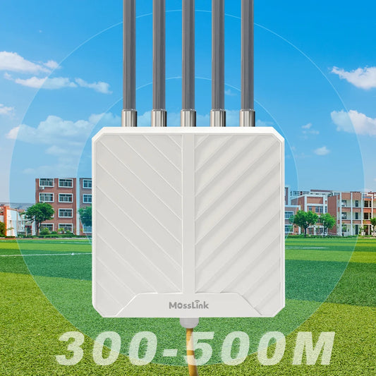 2025 Best 3000Mbps WiFi 6 Wireless Outdoor Access Point Long Range Wifi AP With Dual Band PoE Waterproof Wifi Extender Repeater