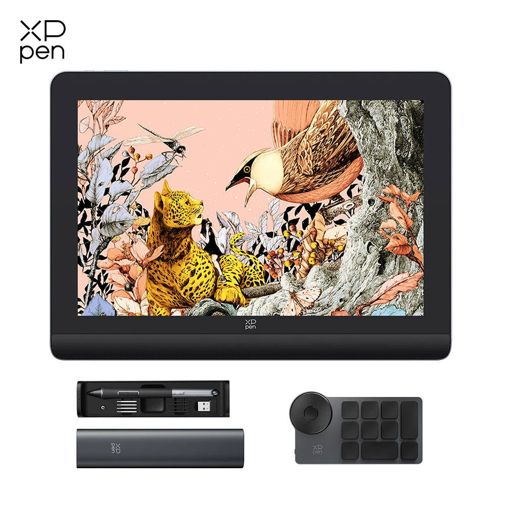 XPPen Artist Pro 16 (Gen 2) Graphics Tablet Monitor 16-inch Drawing Display 16K Pressure Levels 2.5K Resolution Windows Android