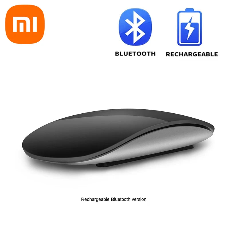 Xiaomi Wireless Charging Mouse Black Wireless Silent Rechargeable Mouse Suitable For Ipad/mac Ultra Light Typec Ergonomic Mice