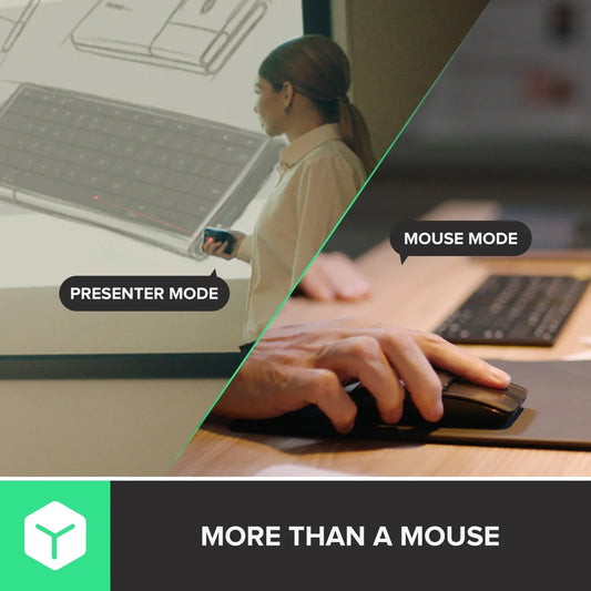 Delux Folding Keyboard Mouse Set Wireless Ultra Slim Portable Silent Kit Multi-Device Support For Windows Android IOS System