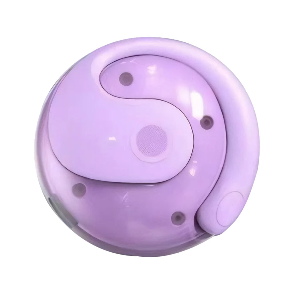 Real Time AI Translator Earbuds Bluetooth-Compatible 5.4 Two-Way Smart Voice Translator Ear Hook Headset for Business Travel