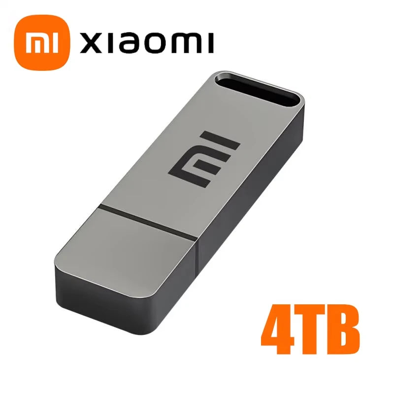 Xiaomi USB 3.2 16TB Flash Drive High Speed Transfer Metal Type C U Flash SSD Portable Mini Flash Drive Memory Waterproof U Drive