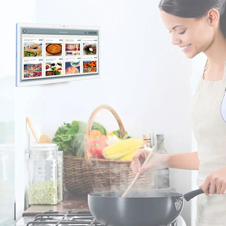 16“ 1920*1200 Android PoE Industry Tablet wall mounted-touch screen monitor 2 in 1, wifi, RJ45,Typc-C, HDMI in, RK3399, 4GB+32GB