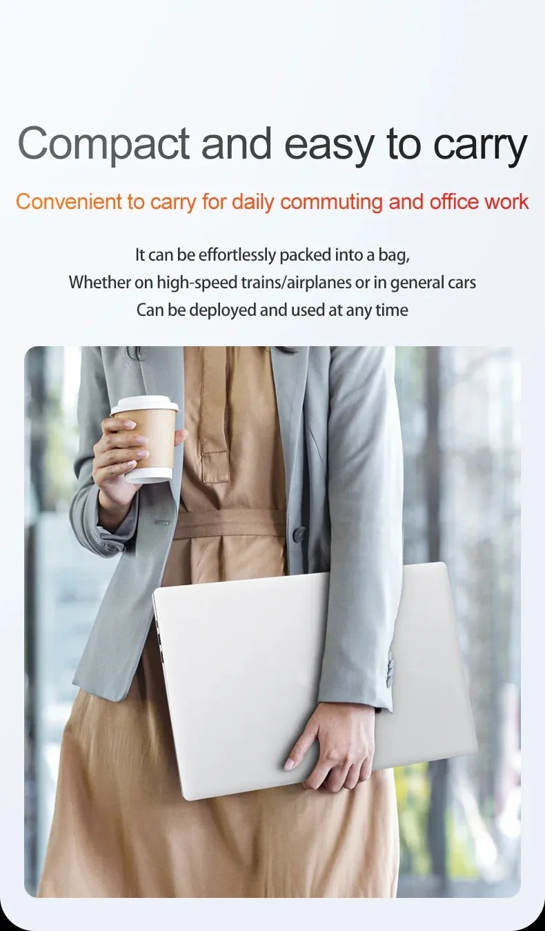 New Ultra Slim Laptop 14.1" 16GB RAM 2TB SSD Intel N3700 Gaming PC 1920*1080 Display Office Study Computer PC Windows 11 Pro