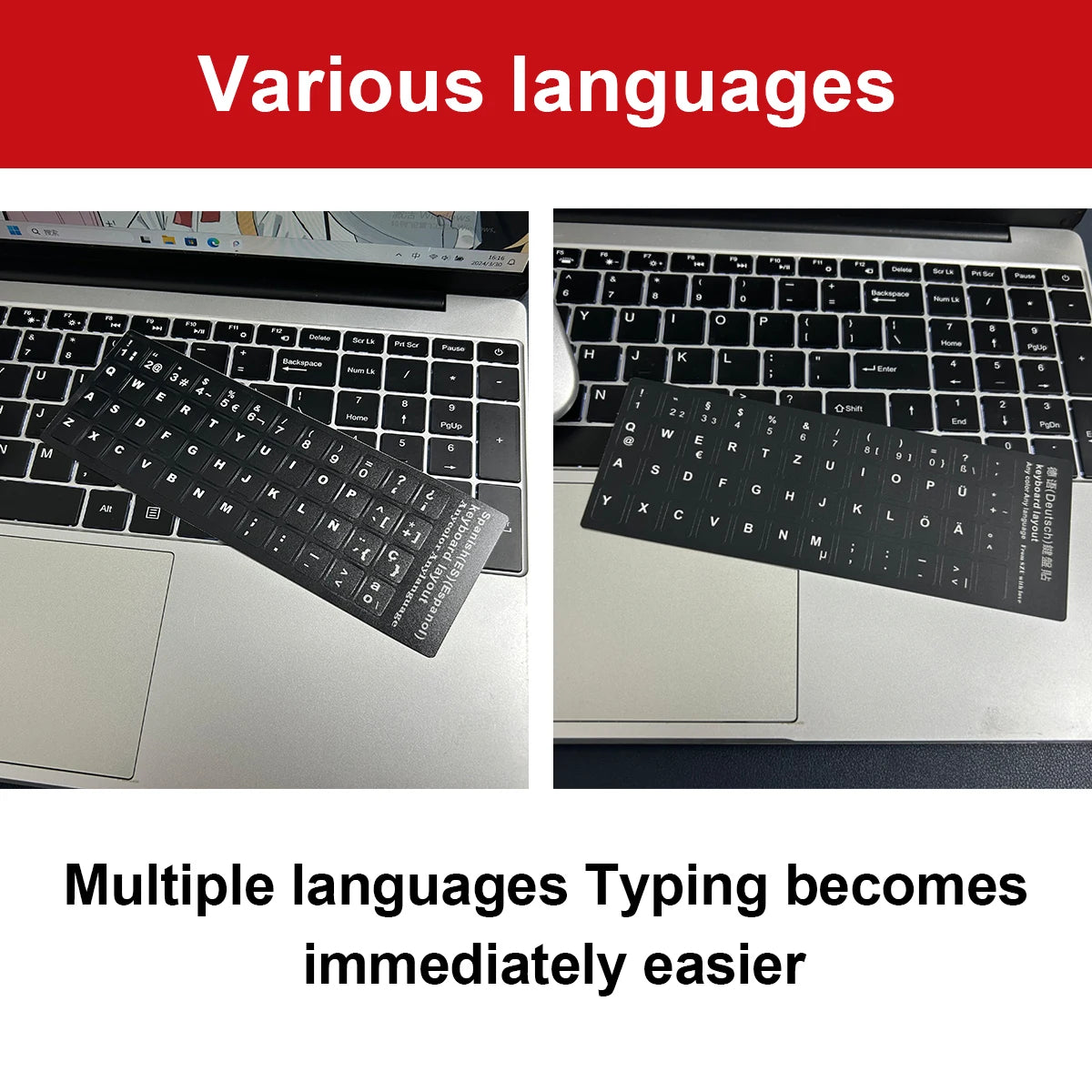 New Ultra Slim Laptop 14.1" 16GB RAM 2TB SSD Intel N3700 Gaming PC 1920*1080 Display Office Study Computer PC Windows 11 Pro