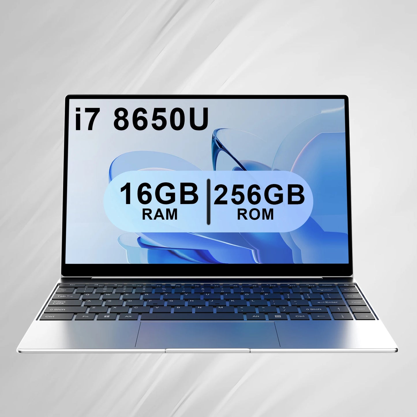 Ultra Slim Laptop Intel Core I7 8650U 14.1 Inch 32GB RAM 2TB SSD Gaming PC for Office Study Windows 11 pro