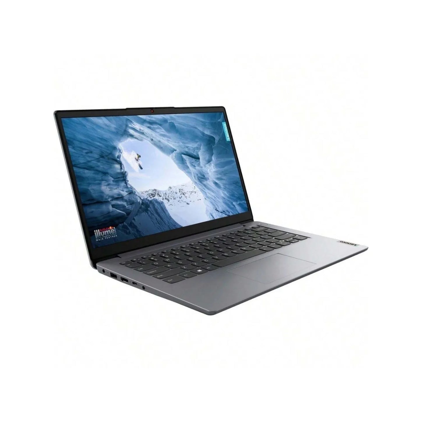 Lenovo 14" Business Laptop,Intel Celeron N4020,4GB RAM,384GB Storage(128GB eMMC+256GB SD Card),Cloud Grey,Windows 11 Pro