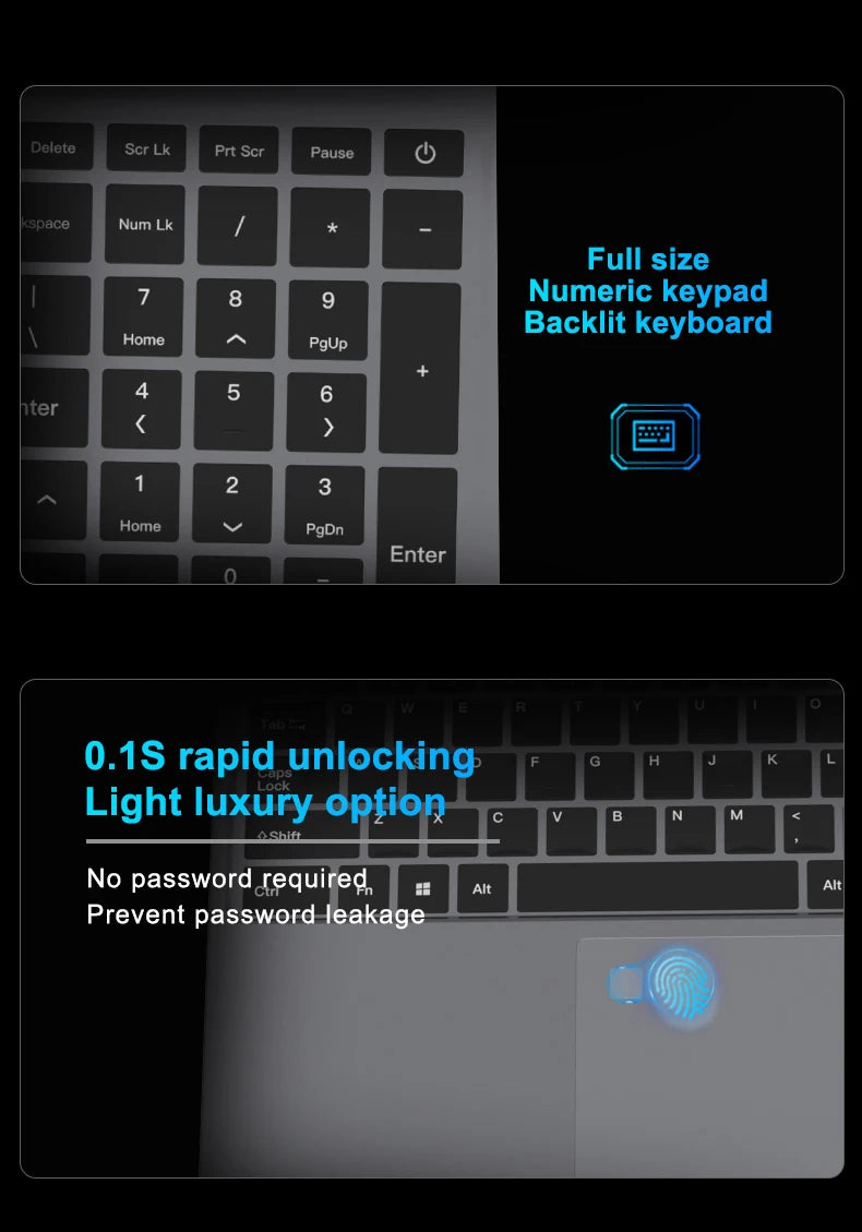 2025 New Intel Core i7-6500U 15.6 "Laptop  32GB RAM 2048GB SSD ROM 5000mAh Windows 11 Pro Gaming Laptop Office Study PC