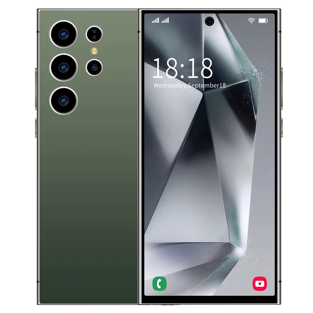 2026 HOT S26 Ultra NEW 7.3HD Global Edition Original Smart Dual Card 7800mAh Battery Facial Recognition Function