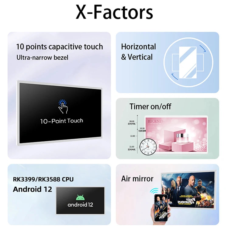 16“ 1920*1200 Android PoE Industry Tablet wall mounted-touch screen monitor 2 in 1, wifi, RJ45,Typc-C, HDMI in, RK3399, 4GB+32GB