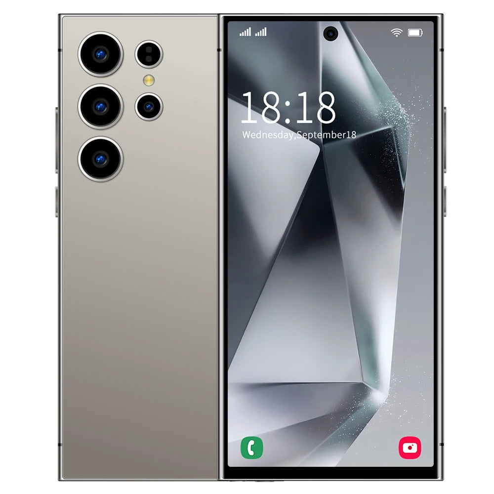 2026 HOT S26 Ultra NEW 7.3HD Global Edition Original Smart Dual Card 7800mAh Battery Facial Recognition Function