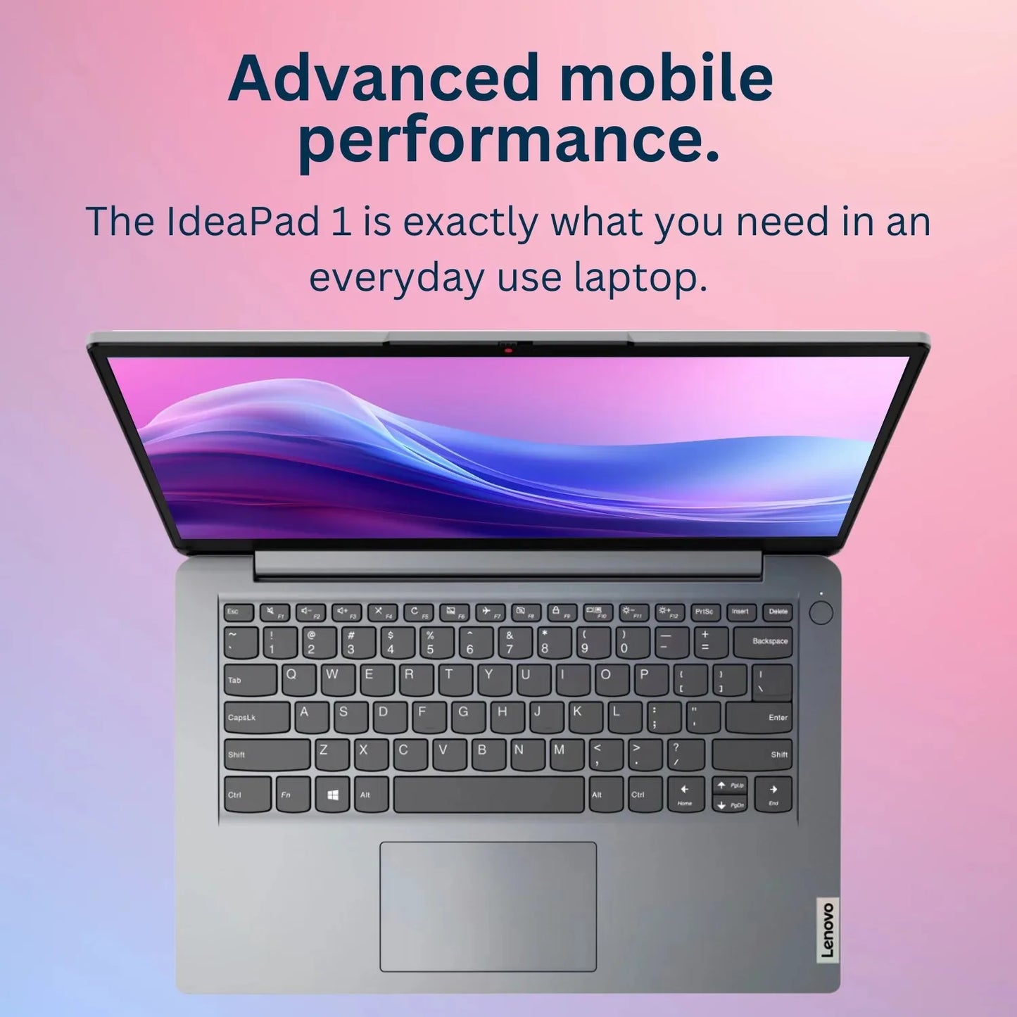 Lenovo 14" Business Laptop,Intel Celeron N4020,4GB RAM,384GB Storage(128GB eMMC+256GB SD Card),Cloud Grey