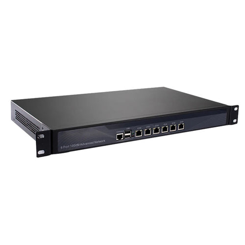 1U Rackmount Intel N5105 J4125 Quad Core PC Firewall Server With 6 Intel I225 I226 NICs Soft Router for pfSense OPNsense AES-NI