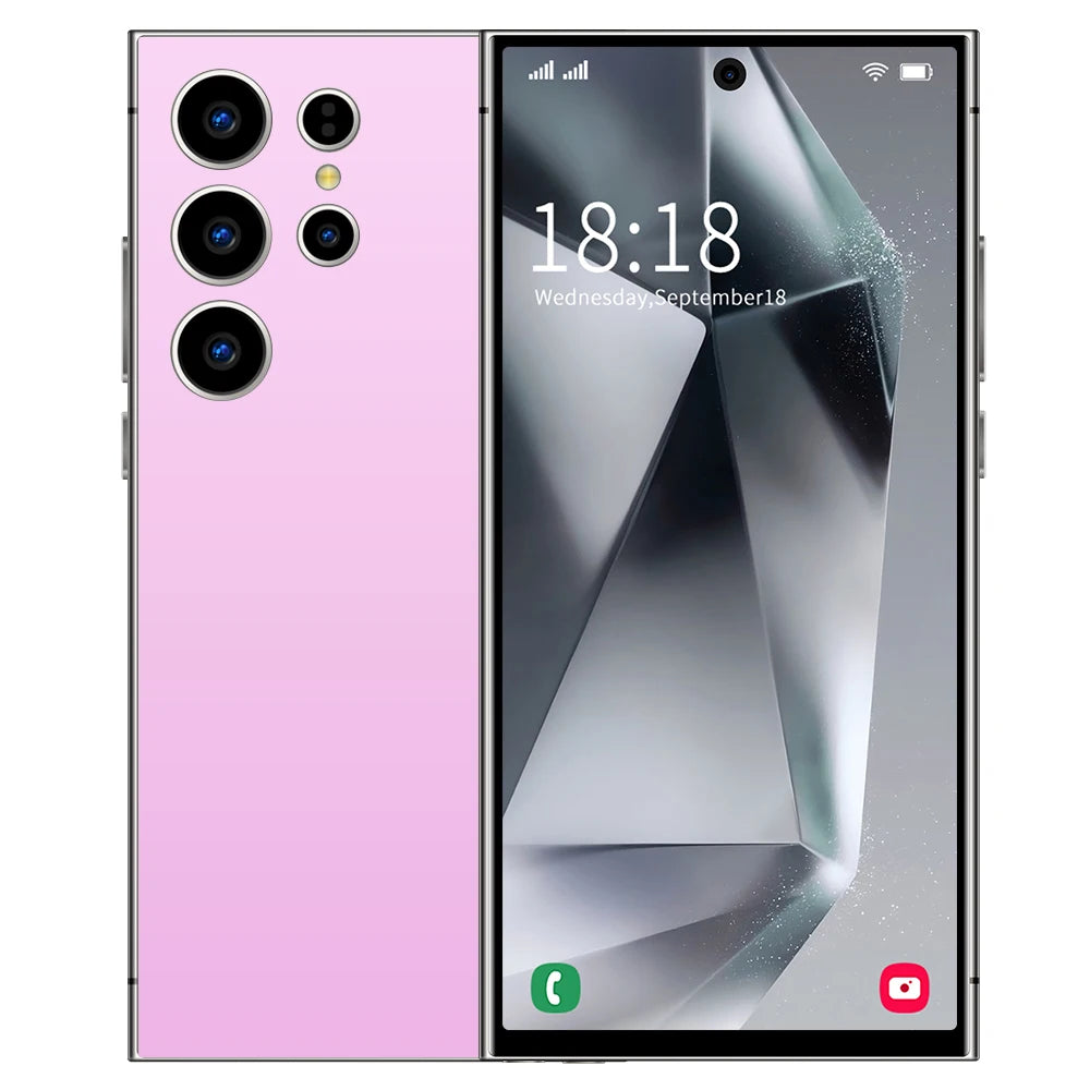 2026 HOT S26 Ultra NEW 7.3HD Global Edition Original Smart Dual Card 7800mAh Battery Facial Recognition Function