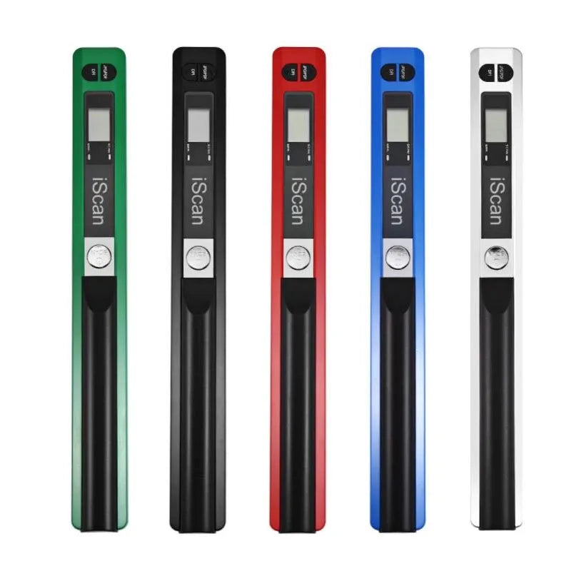 iScan Portable Handheld Scanner A4 Document Wireless Scanner for Home Business Photo Picture Receipts Scan Support JPG/PDF Keep