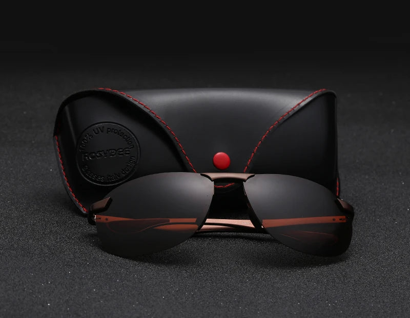 Designer Aluminum Sunglasses Men Polarized Fashion metal high quality Sun Glasses Fishing Driving Goggles Shades For Men/Women