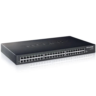 Plug&Play 48 Ports Desktop Gigabit 1000Mbps Switch Ethernet Network Switch LAN Hub Full or Half duplex Exchange RJ45 Data Switch
