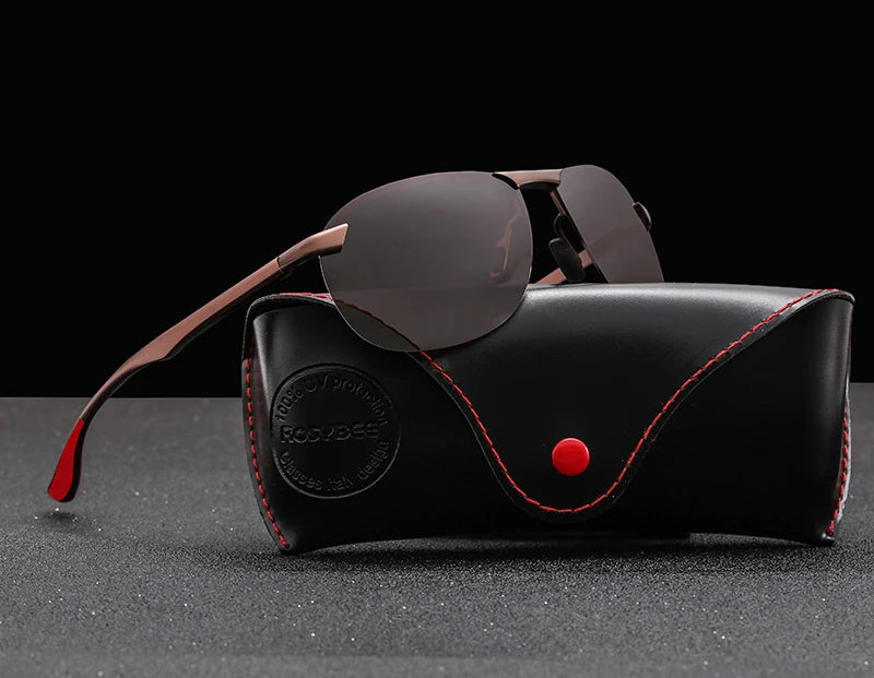 Designer Aluminum Sunglasses Men Polarized Fashion metal high quality Sun Glasses Fishing Driving Goggles Shades For Men/Women