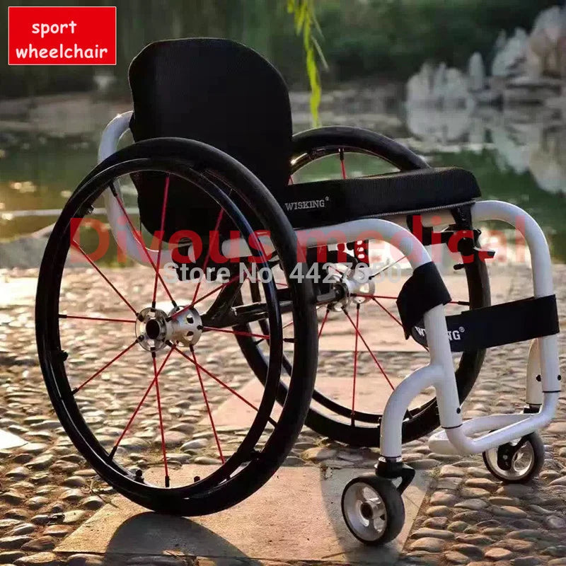 24 inch wheel lightweight  outdoor active sports manual wheelchair for Handicapped Active wheelchair