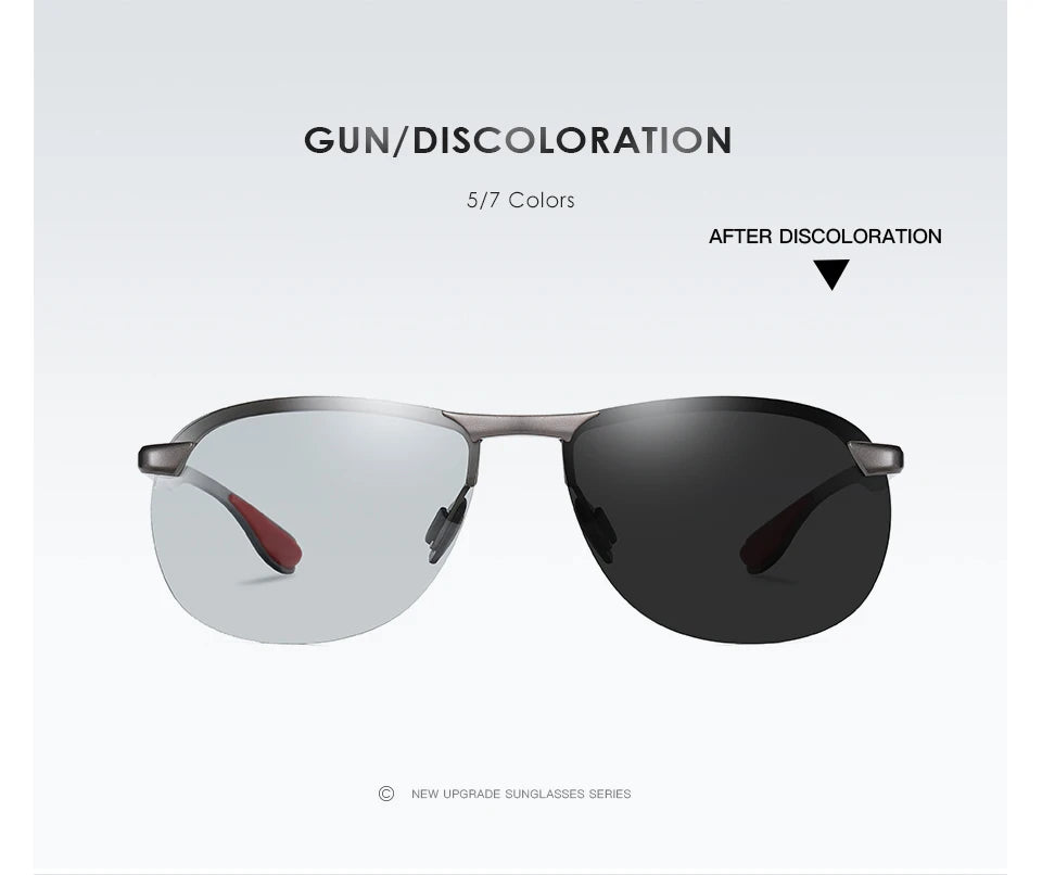 Designer Aluminum Sunglasses Men Polarized Fashion metal high quality Sun Glasses Fishing Driving Goggles Shades For Men/Women