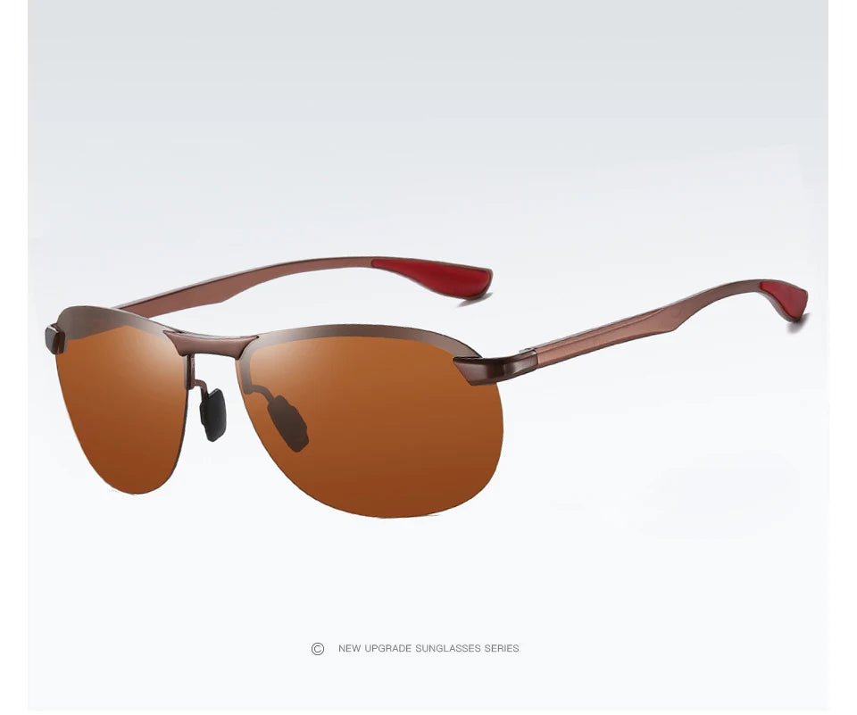 Designer Aluminum Sunglasses Men Polarized Fashion metal high quality Sun Glasses Fishing Driving Goggles Shades For Men/Women