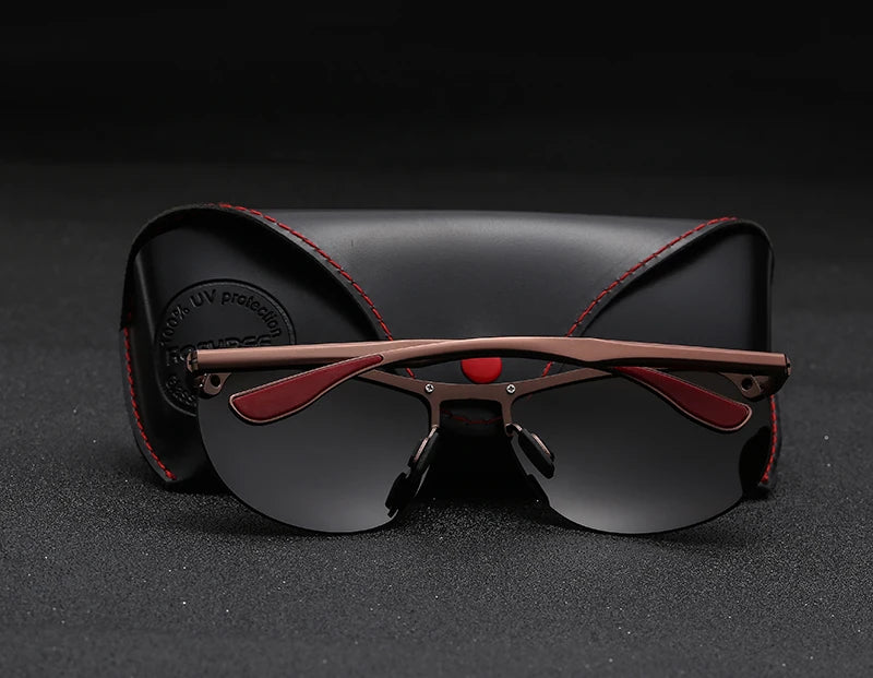 Designer Aluminum Sunglasses Men Polarized Fashion metal high quality Sun Glasses Fishing Driving Goggles Shades For Men/Women