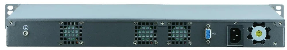 19 inch standard 1U server Core i5 8400 with 8*NICs and 4*Fiber SFP 10000M LAN for Firewall Appliance Network Security computer