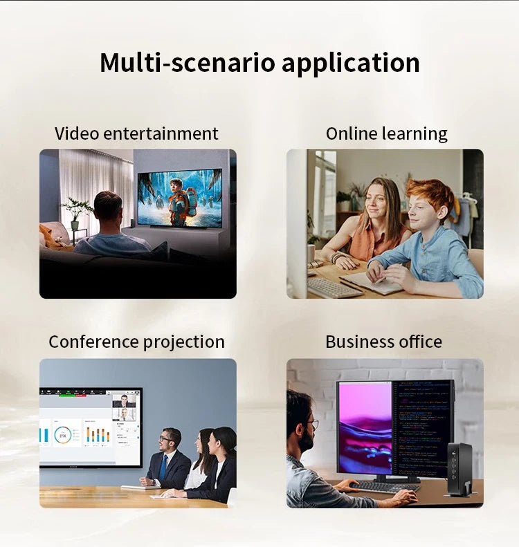 12th Gen Mini PC Gamer Intel I7 1265u I5 1235U 10 Core 12 Threads 2*DDR4 M.2 NVME SSD HD Win11 Office Mini Computer WiFi6