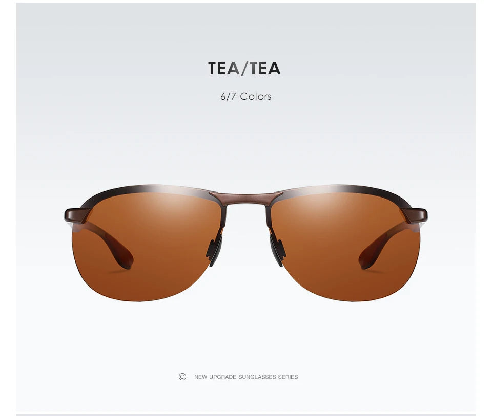 Designer Aluminum Sunglasses Men Polarized Fashion metal high quality Sun Glasses Fishing Driving Goggles Shades For Men/Women