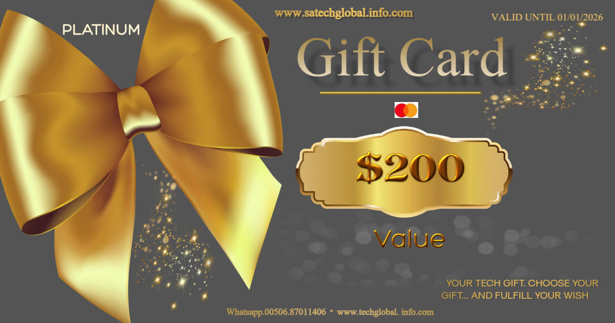 Tarjeta de Regalo Tecnológico