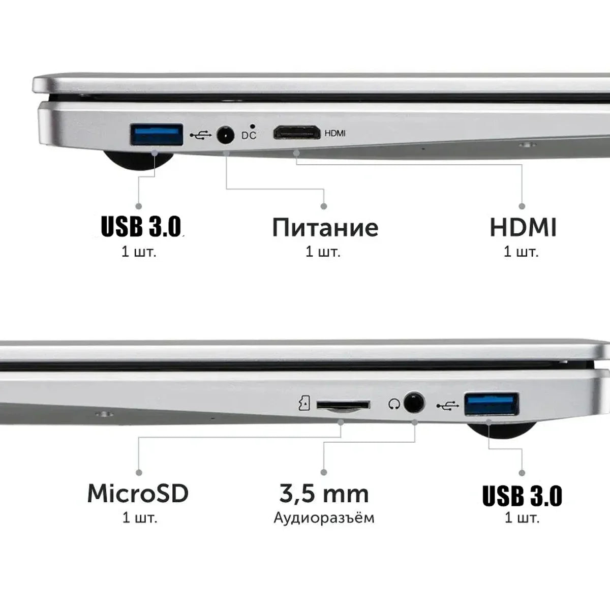 N5095 15.6" Laptop, Up to 32GB RAM 2TB Windows 10/11 Pro, Black backlit English Russian keyboard Portable Notebook