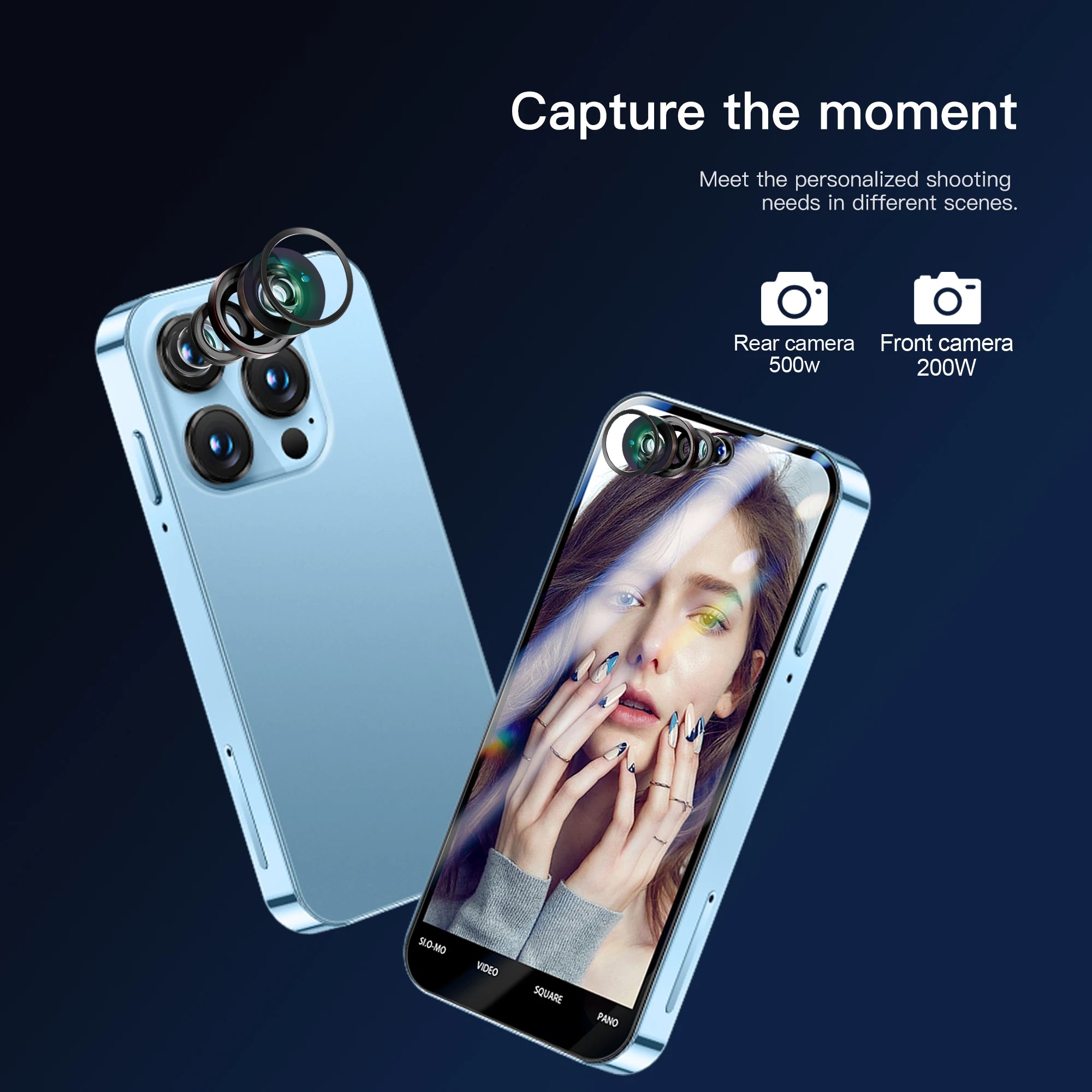 SERVO 19PRO 4G Network Mini Smartphone Android12 OS RAM 6GB ROM 128GB Play Store GPS OTG 3.88" Display 2 SIM Pocket Smart Phones