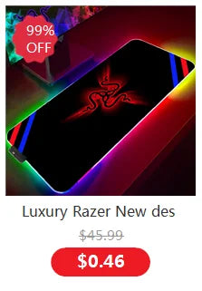 Cool Space Large RGB Mouse Pad Gaming XXL Mousepad LED Mause Pad Gamer Copy Mouse Carpet MausePad PC Desk Pad Mat with Backlit