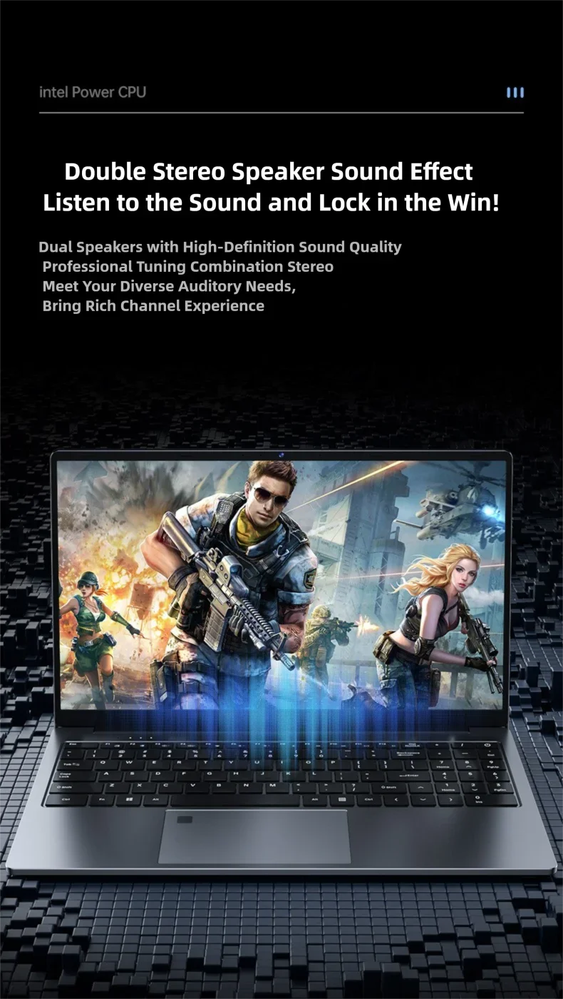 2025 12th Gen Intel Gaming Laptop 15.6" IPS HD Screen 16GB/32GB RAM NVMe PCI-e SSD NVIDIA GTX 1060 6GB GDDR5  Windows 11 Pro