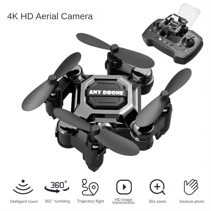 802 Mini Drone 4K 1080P HD Camera WiFi Fpv Air Pressure Altitude Hold Professional Foldable Quadcopter RC Drone Kid Toys GIft