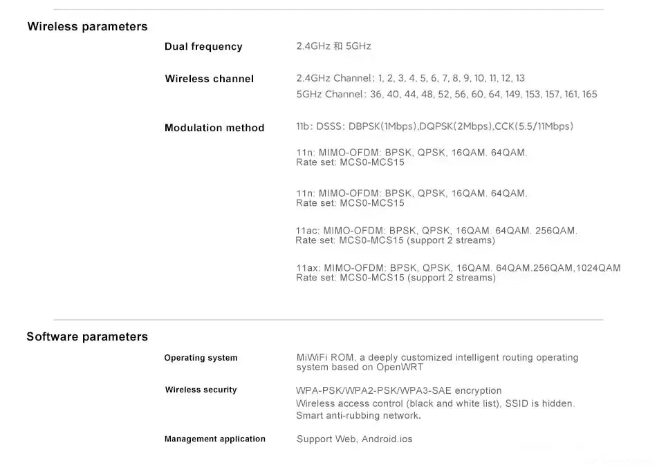 XIAOMI AX3000 Wifi Router Repeater Extend Gigabit Amplifier Signal Booster WIFI 6 Nord Vpn Super Mesh 5GHz Mijia App
