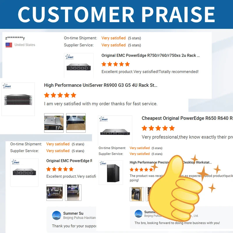 Original Brand New Del Poweredge R650 R650xs Server Xeon Cpu RAM Storage 1U Rack NAS Data Center Virtual GPU System Server