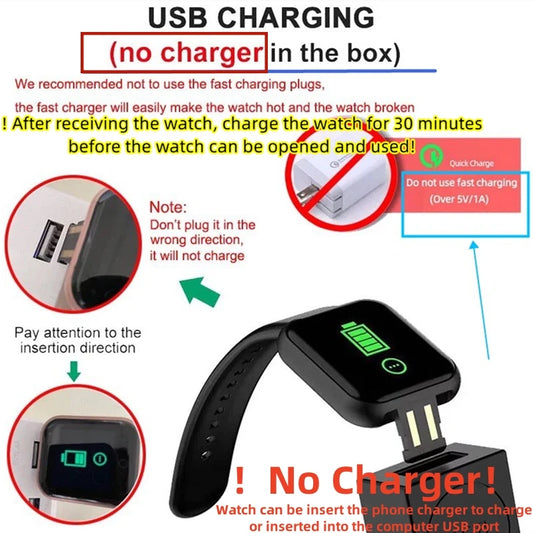 Y68 Smart Watch For Women Men Wristwatch bands BT Connected Phone Player Music Fitness Sport Bracelet Sleep Monitor d20 Watches