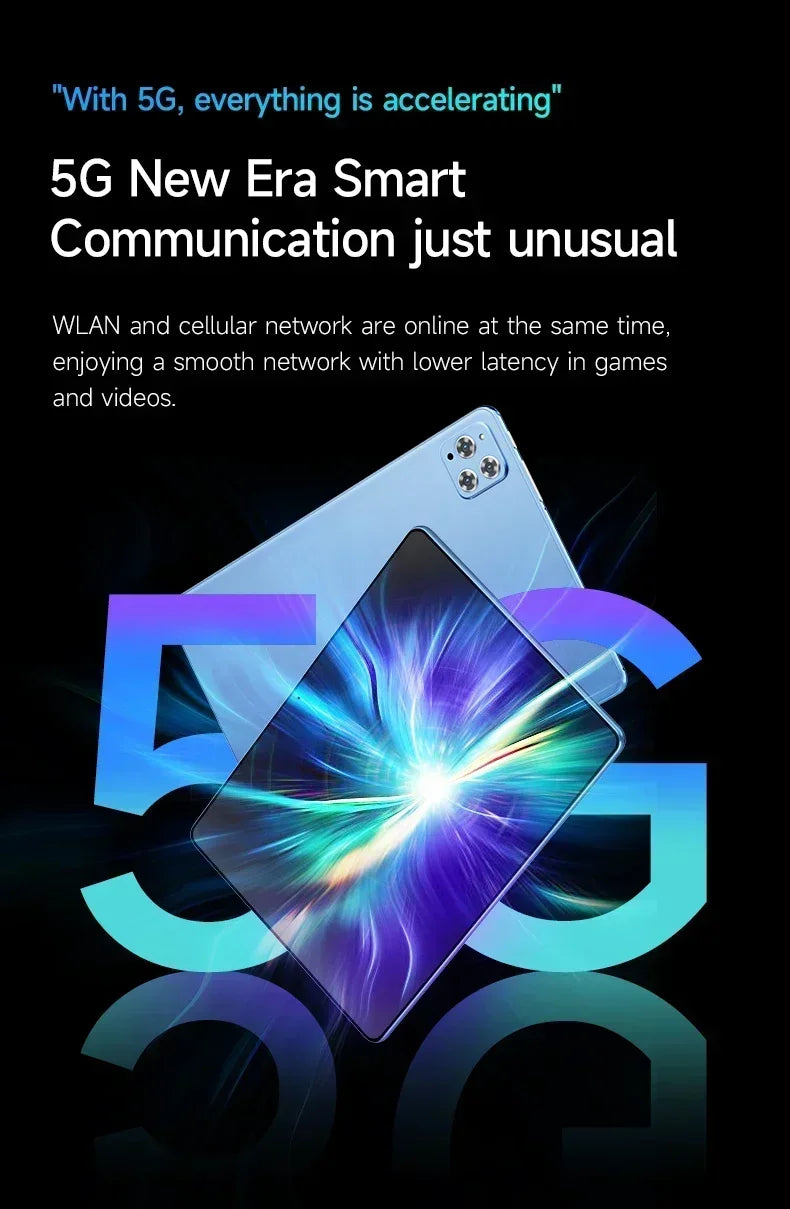 Original Tablet iPad Air Pro 12 Inch 22GB RAM 2TB ROM tablet Android 14 Core Pad Tablet PC Phone Dual Wifi tablette android 태블