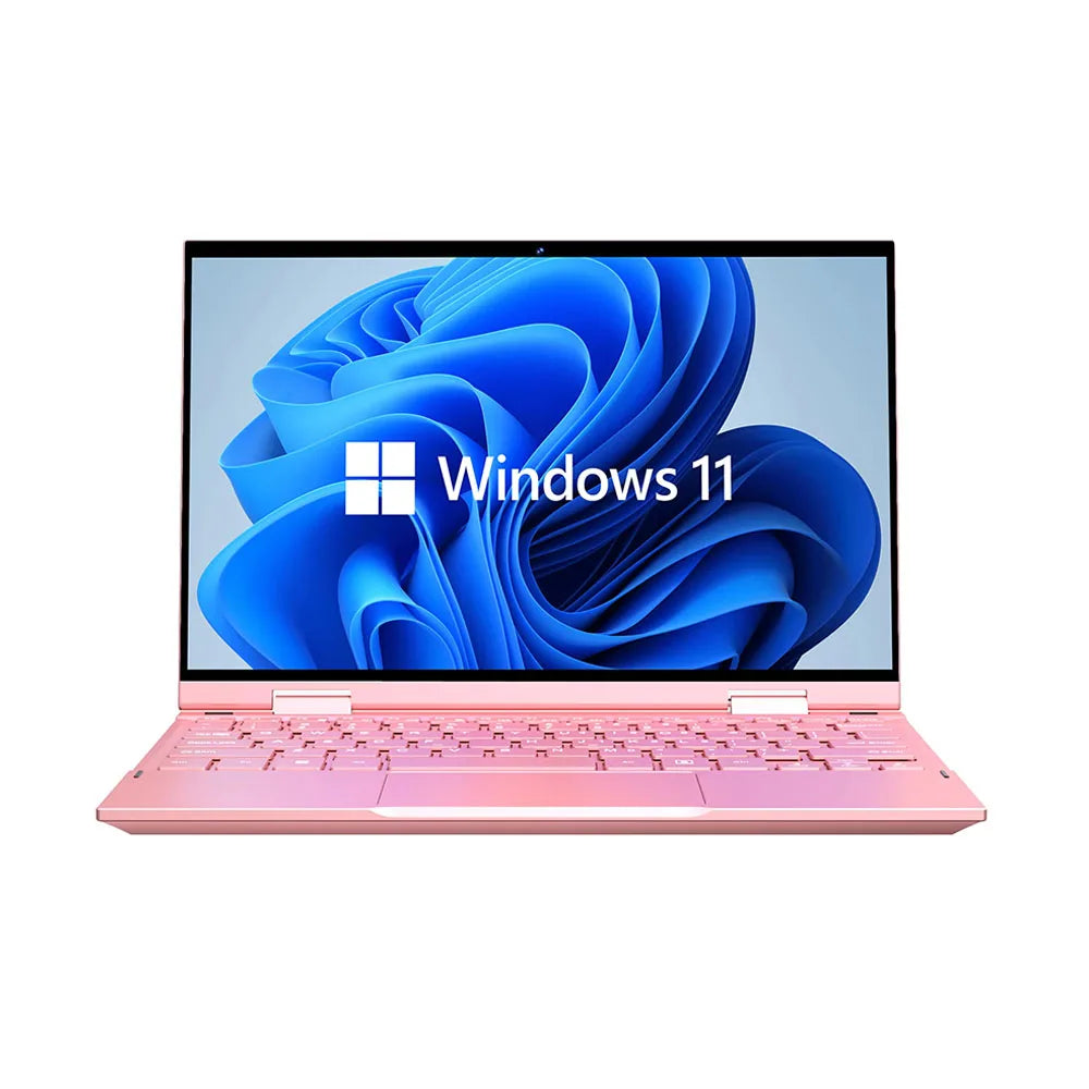 2-in-1 Touch Screen Tablet Laptop 10.9-inch 360° Flip Notebook Intel N95 16GB DDR5 2TB SSD HD Camera Backlit Keyboard Laptop