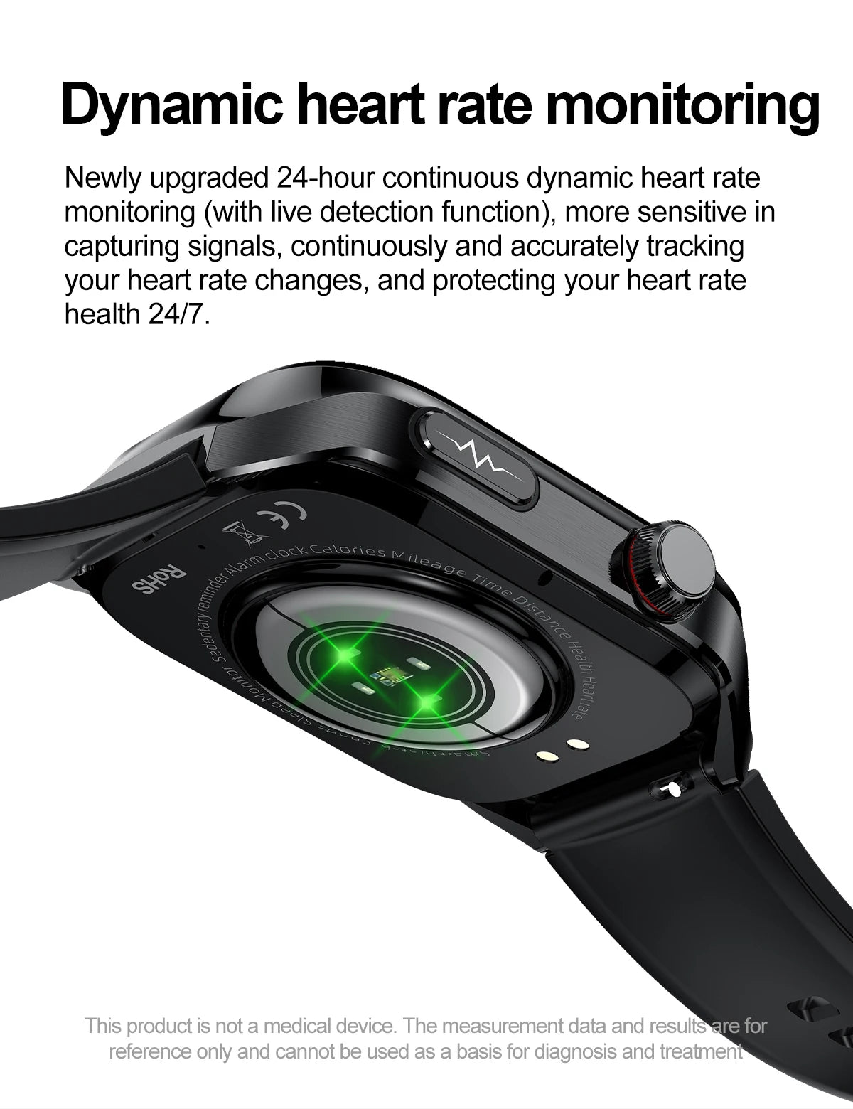 Xiaomi 2025 New Three highs Blood Pressure Smartwatch ECG Uric Acid Heart Rate Clock Body Analysis Health Monitoring Watches