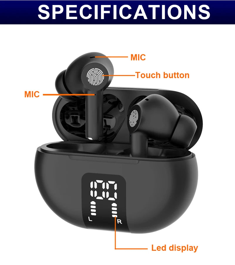M10 Translation earphones 144 Languages Instant Translated Smart Voice Translator Wireless Bluetooth Travel Translator headset