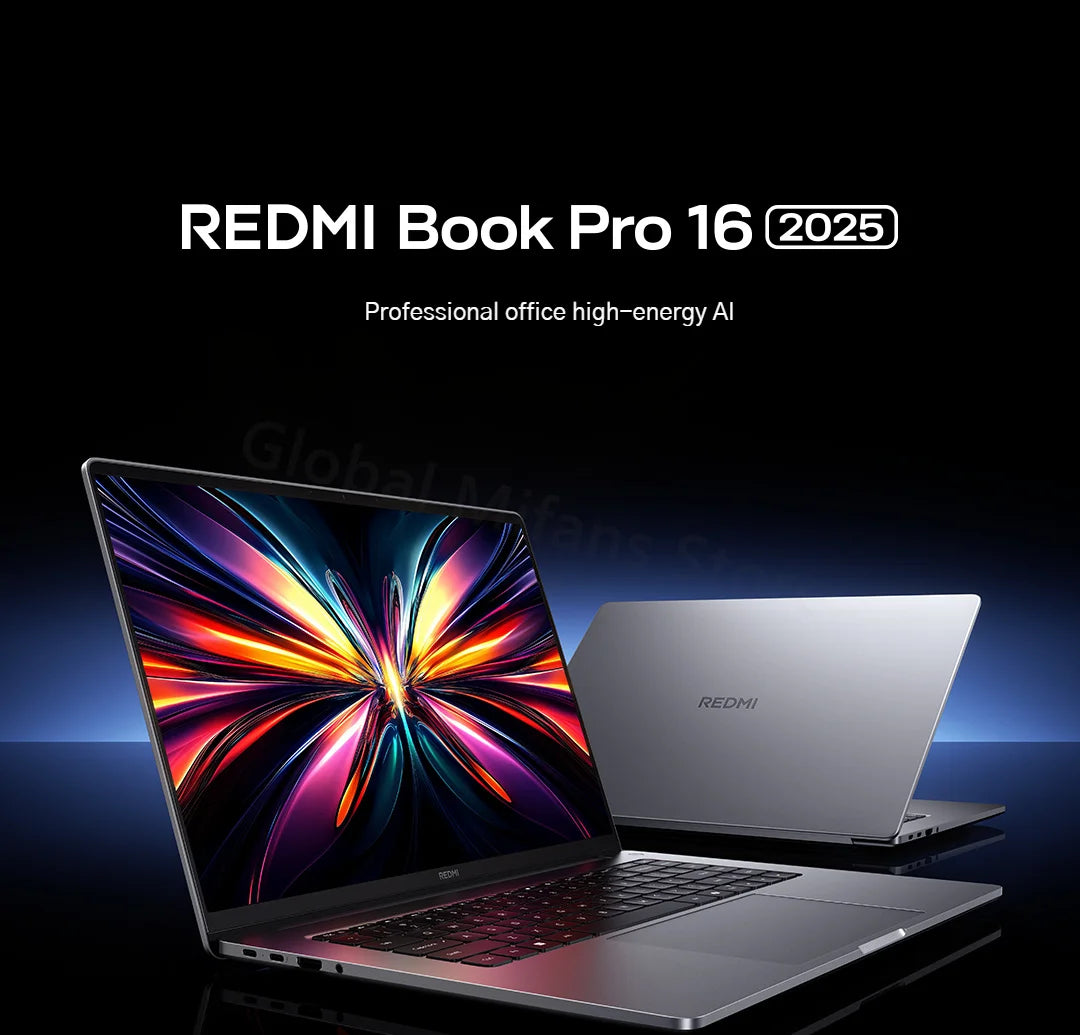 2025 Xiaomi Redmi Book Pro 16 Laptop Intel Core Ultra 7 255H/Ultra 5 225H 32G DDR5+ 1T SSD 3.1K 165Hz Office Ultrabook Notebook