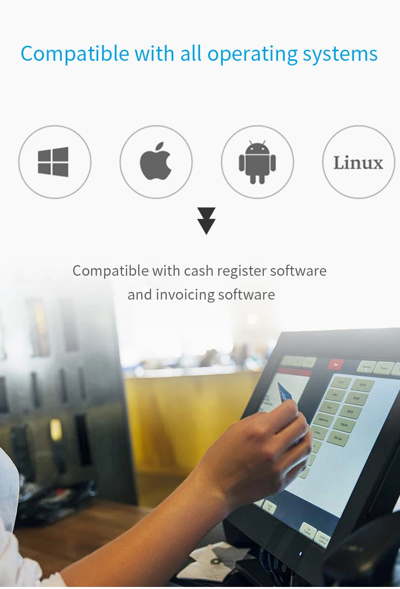 2D/1D OCR Barcode Scanner Handheld Portable Wired USB Reader MRZ PDF417 Data Matrix for Retail Store /Passport Identity Card